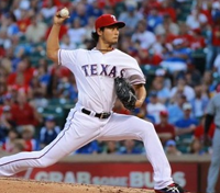 Yu Darvish Texas Rangers 2014